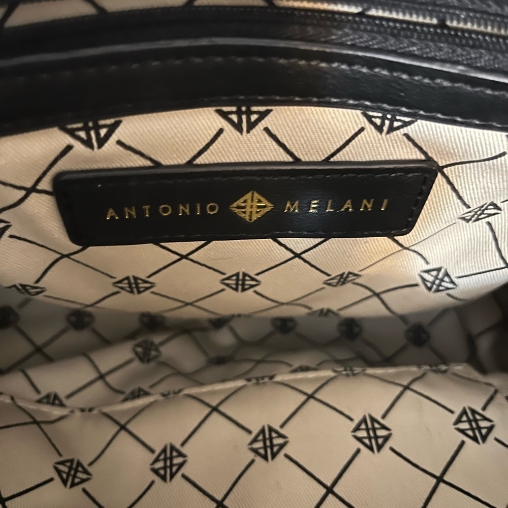 Antonio Melani Animal Print Leather Hsndbag - Picture 5 of 9